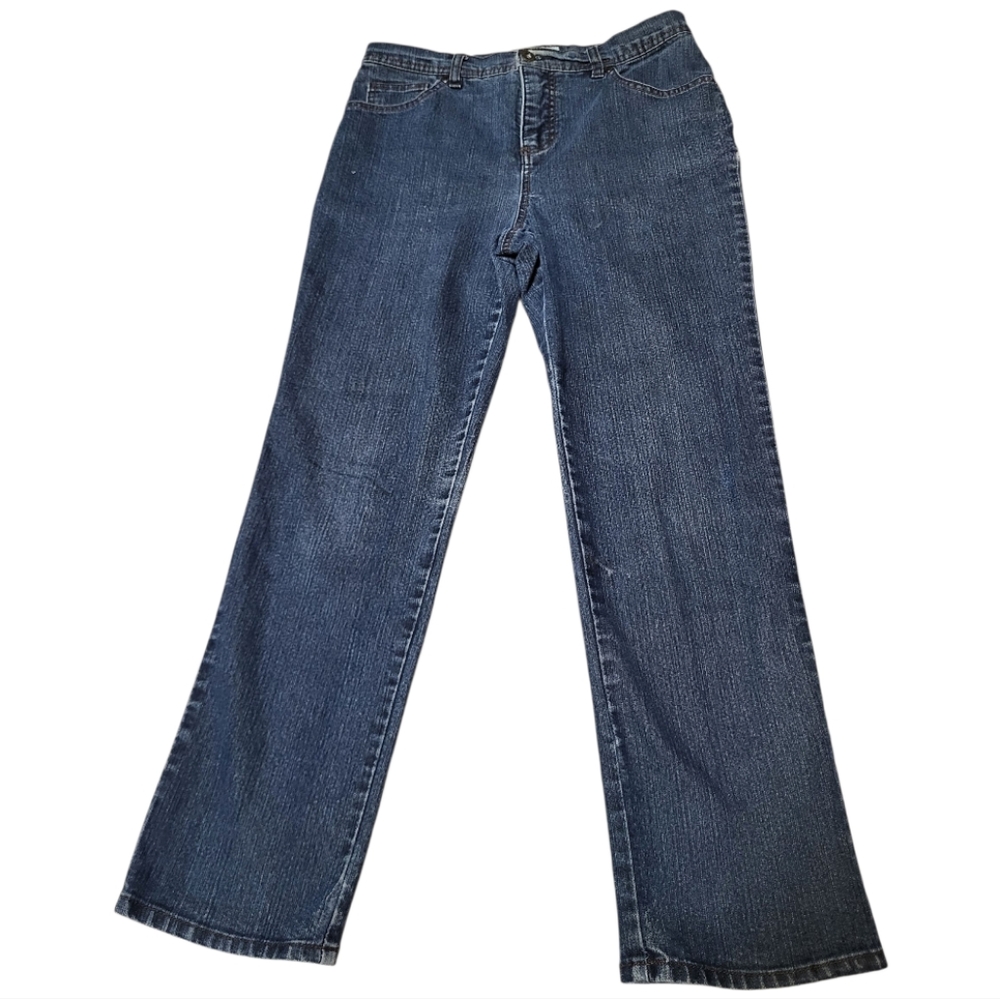 Charter Club Dark Blue Classic Straight Leg Women's Jeans - Size 8P